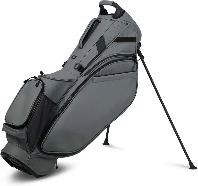 OGIO Shadow Stand Golf Bag – Lightweight, Dual-Strap Carry System, Multiple Compartments, Integrated Rain Hood