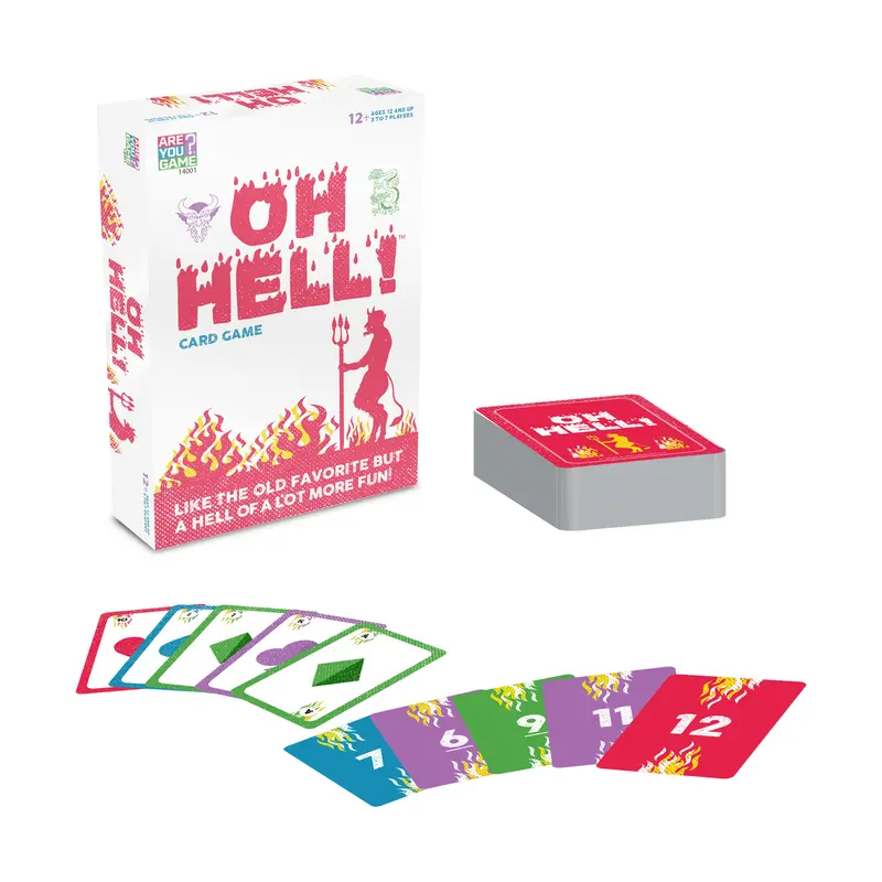 Oh Hell! – Vintage Trick-Taking Card Game with Luck & Strategy