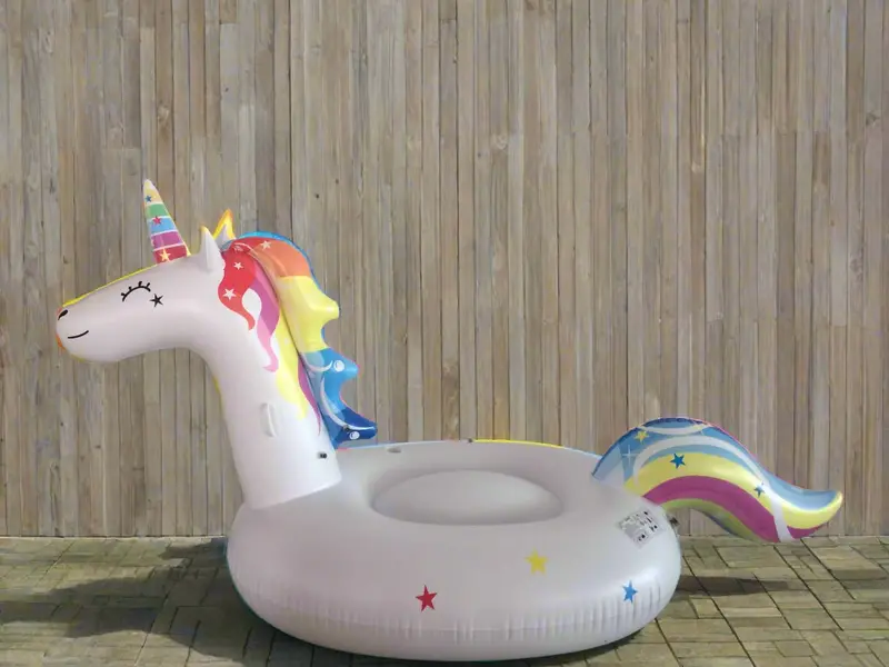 Oversized Inflatable Unicorn Pool Float – Dual-Rider Ride-On for Adults (114″) | SKU 332015