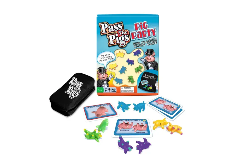 Pass the Pigs Pig Party Edition – Hilarious Family Dice Game