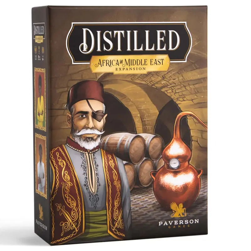 Paverson Games Distilled: Africa & Middle East Expansion – Strategic Card Game Add-On