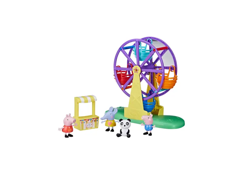 Peppa Pig Fun Fair Playset – Spinning Ferris Wheel and Interactive Carnival Features