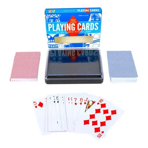 Peter Pro Dual Deck Playing Cards – Premium Plastic Cards for Serious Play