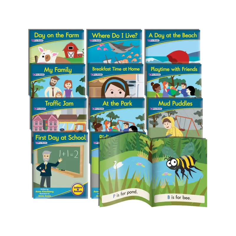 Phonemic Awareness Readers – Junior Learning Color-Coded Early Literacy Series