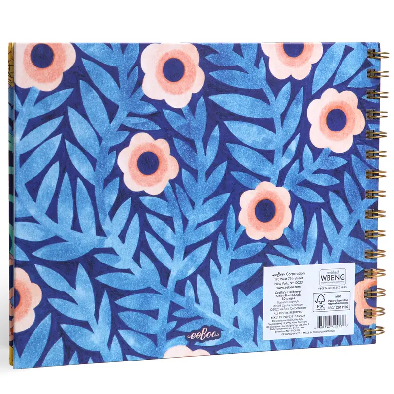Piece&Love Artist Sketchbook – Cecilia’s Edition, Premium Drawing Journal