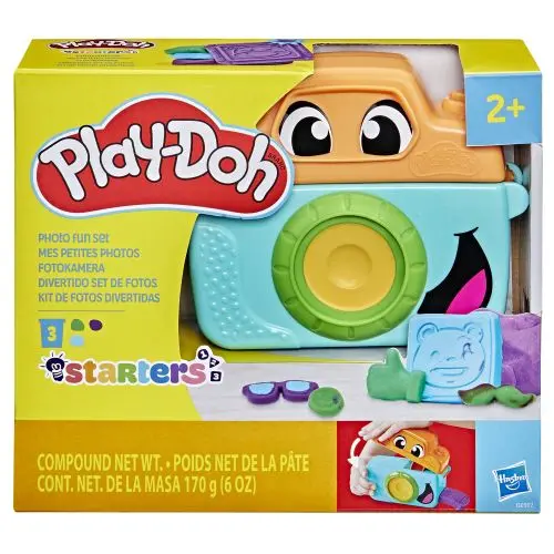 Play-Doh Photo Fun Animal Portrait Kit – Pretend Camera & Modeling Play Set