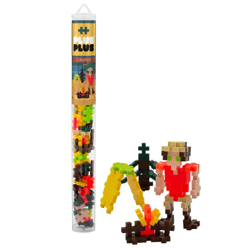 Plus-Plus Mini Camper Building Set – 70-Piece Imaginative Play Kit