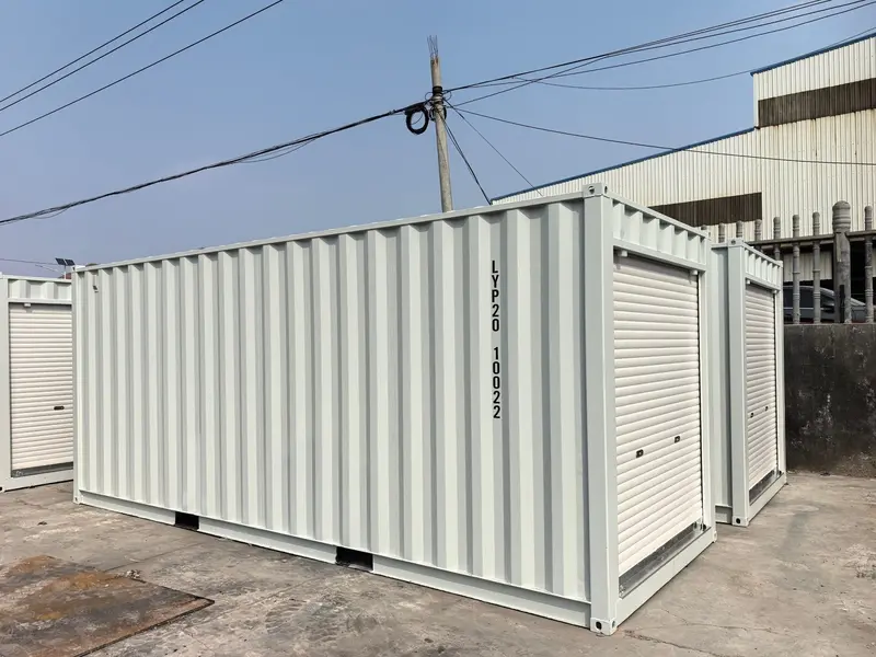 Portable Steel Mini Storage Container – Available in 12FT and 20FT Sizes with Roll-Up Doors (Heavy-Duty Construction)