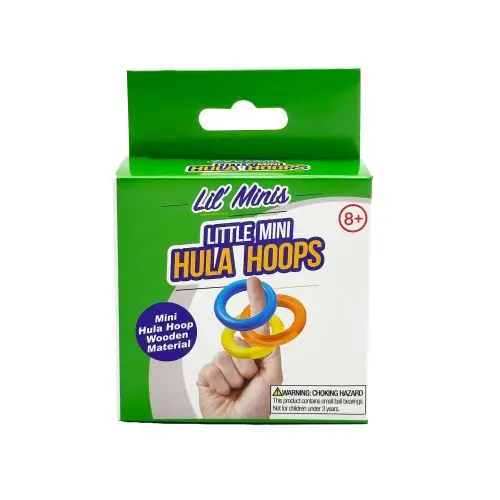 Portable Wooden Mini Finger Hoop Game – Compact Hoopla Fun