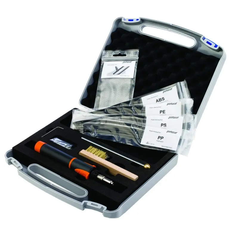 Portasol Portable Plastic Welding Kit with Hot Air Gun