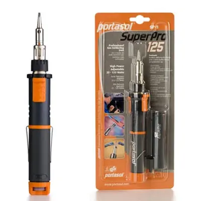 Portasol Super Pro Gas Soldering Iron – Cordless Flame-Based Soldering Tool