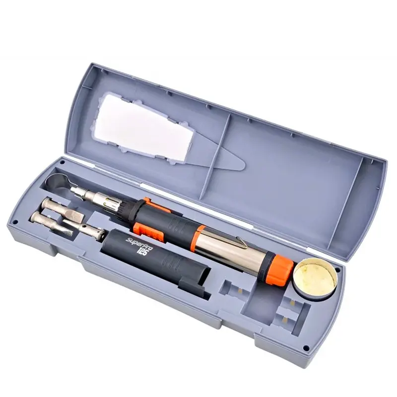 Portasol Super Pro Gas Soldering Iron Kit – Complete Soldering Set with Accessories