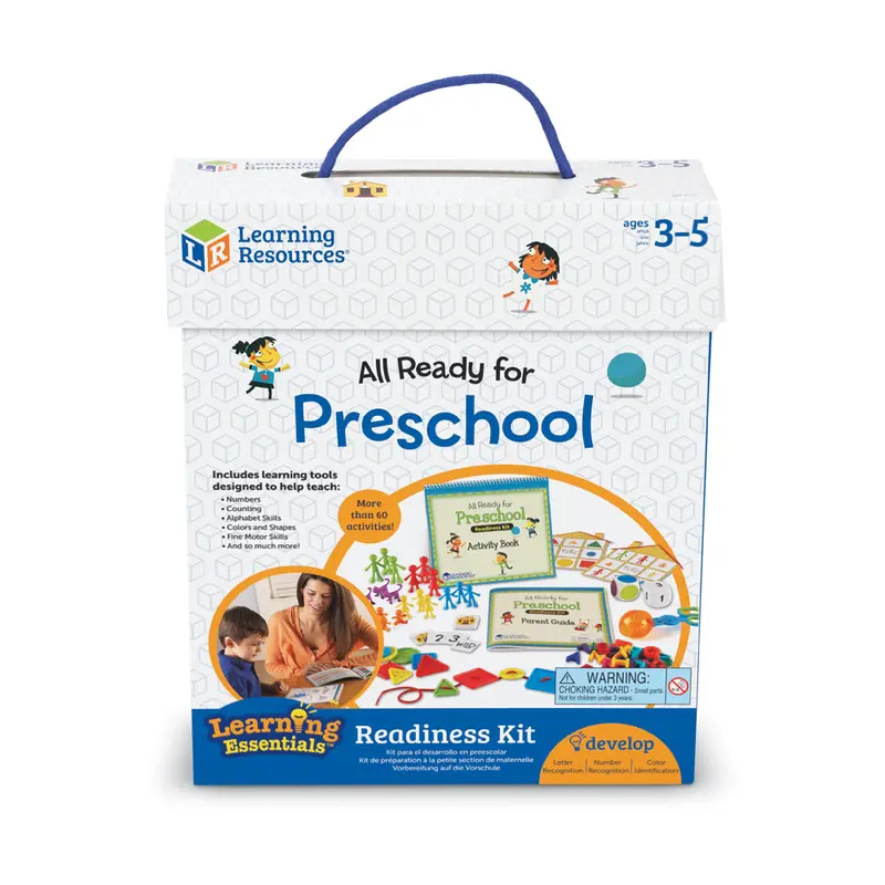 Preschool Readiness Kit – Foundational Skills Learning Bundle for Ages 3–5