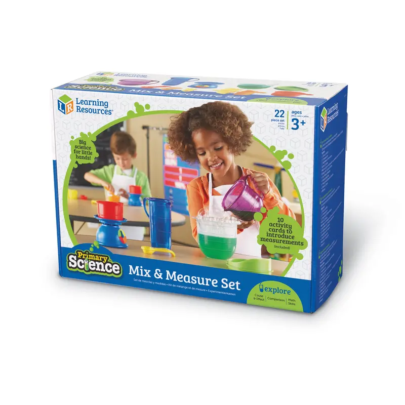 Primary Science Mix & Measure STEM Kit – Colorful Early Learning Tools