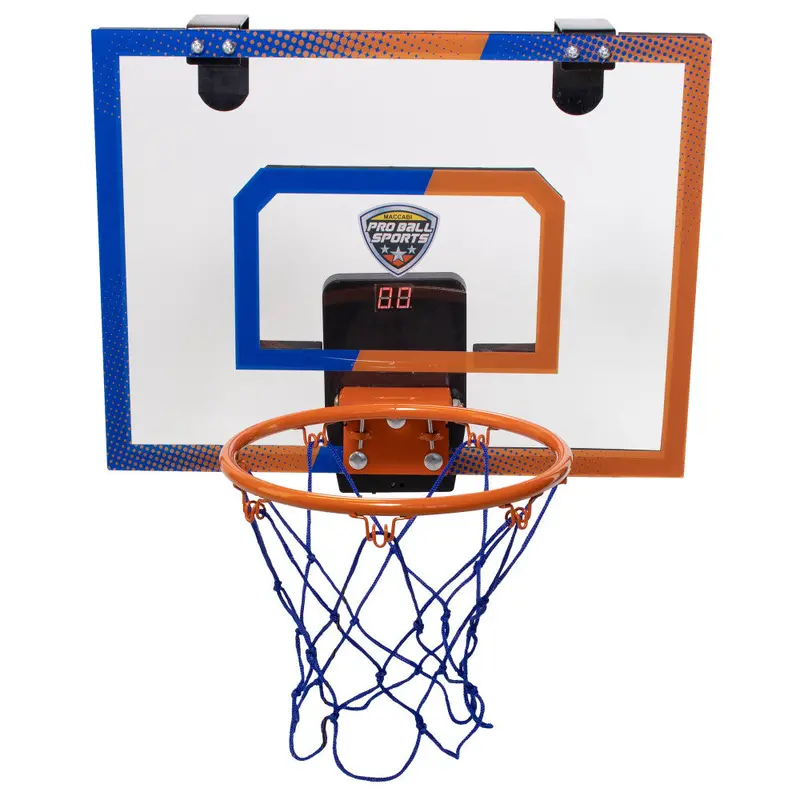 Pro Ball Electronic Over-the-Door Basketball Hoop – Indoor Skill-Building Game