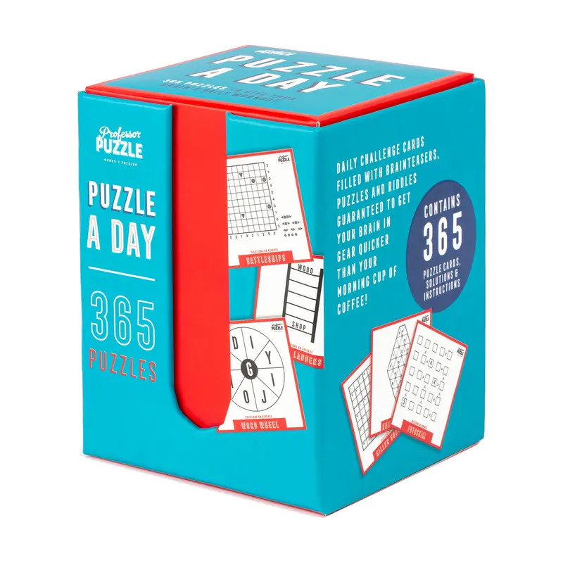 Professor Puzzle 365 Brain Teasers – Daily Challenge Puzzle Collection