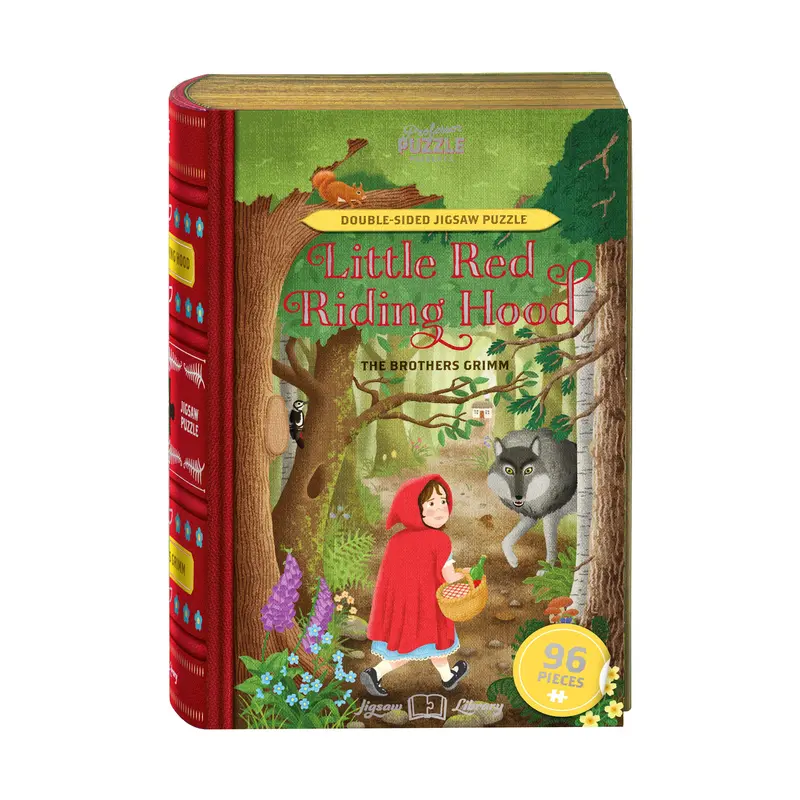 Professor Puzzle Little Red Riding Hood Jigsaw – 96-Piece Fairy Tale Puzzle for Kids
