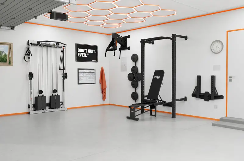 PRX All-in-One Wall-Mount Rack – Slim Design