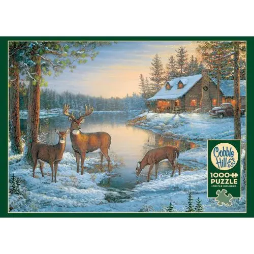 Quiet Place Linen Texture Puzzle – 1000-Piece Cinematic Themed Jigsaw