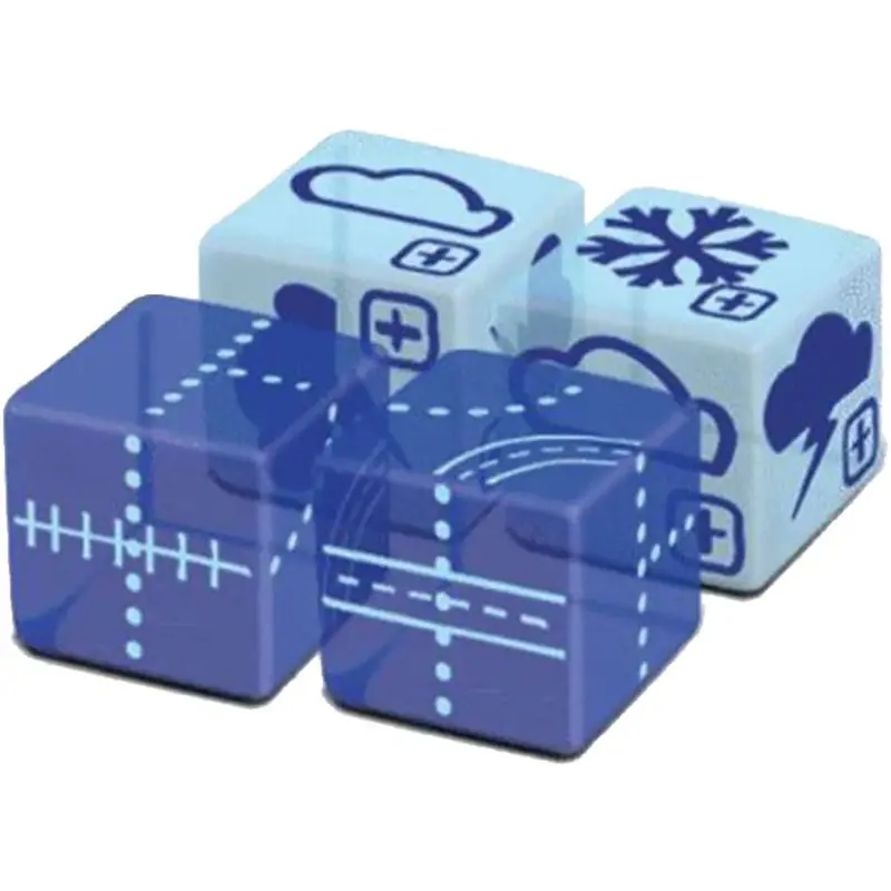 Railroad Ink: Sky – Air Travel & Weather Expansion Set