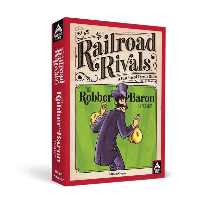 Railroad Rivals: Robber Baron Expansion – Adds New Mechanics & Scenarios