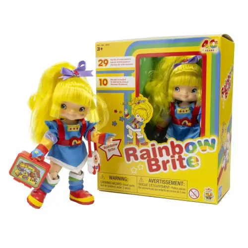 Rainbow Brite Fashion Doll – 5.5-Inch Threaded-Hair Collector’s Edition with Outfits