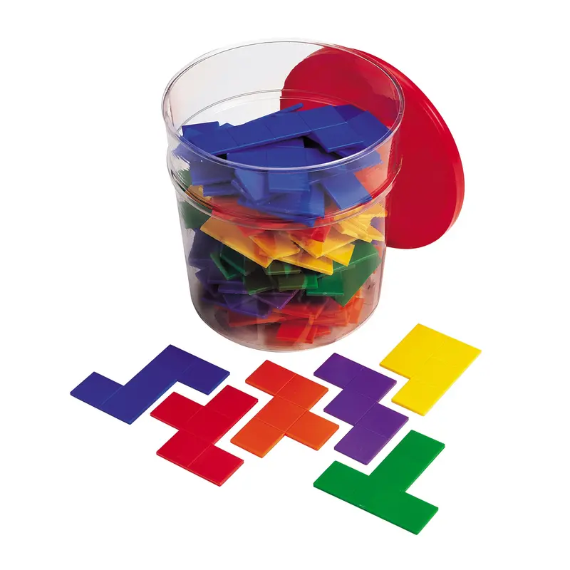 Rainbow Premier Pentominoes – 72-Piece Spatial Reasoning & Pattern-Making Set