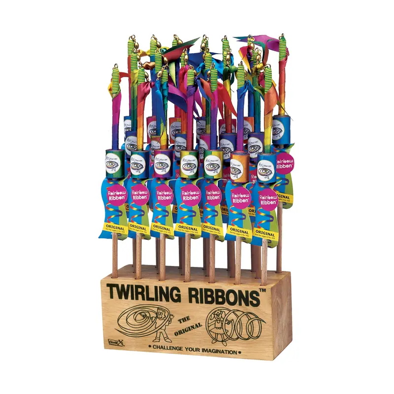 Rainbow Ribbon – Compact Whirling Streamer for Kids