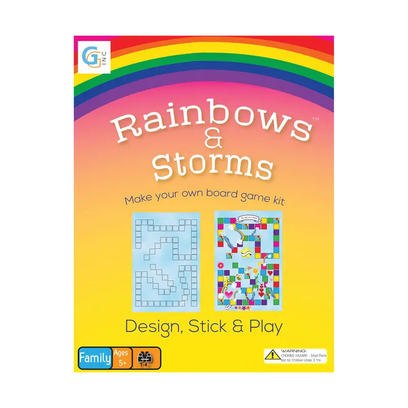 Rainbows & Storms Board Game – Cooperative Family Adventure by Griddly Games