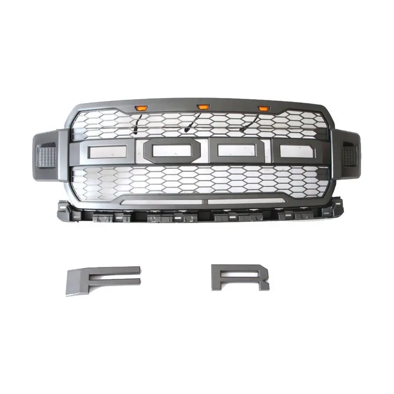 Raptor-Style Front Grille for 2018–2020 Ford F-150 — LED-Integrated Replacement Grill (FD001G)