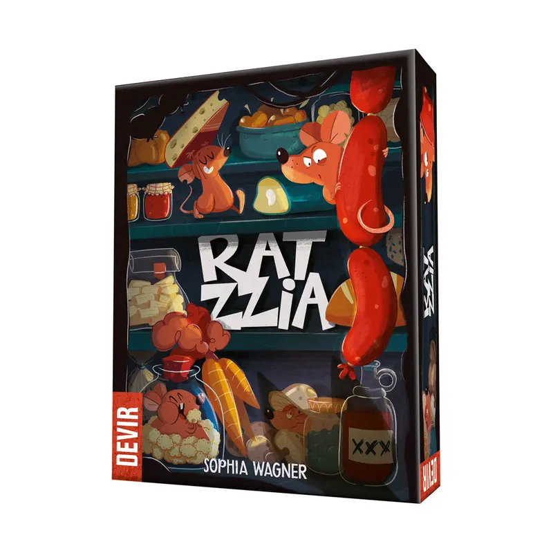 Ratzzia – Lighthearted Family Board Game by Devir