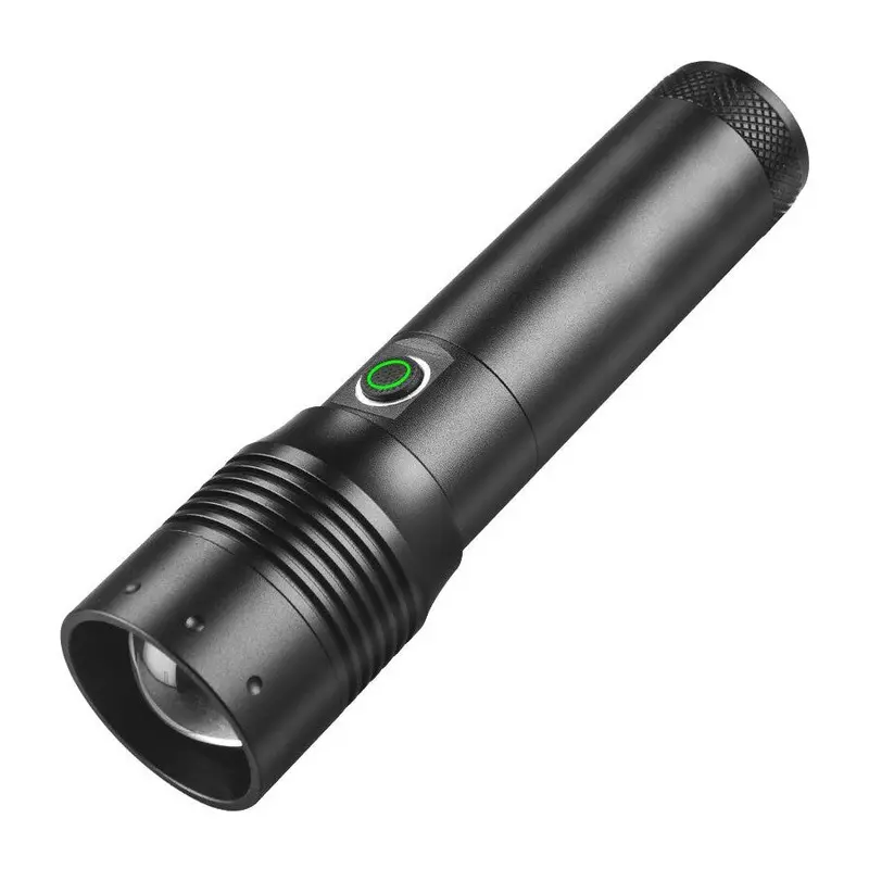 Rechargeable High-Lumen LED Flashlight – 800 Lumens Portable Torch