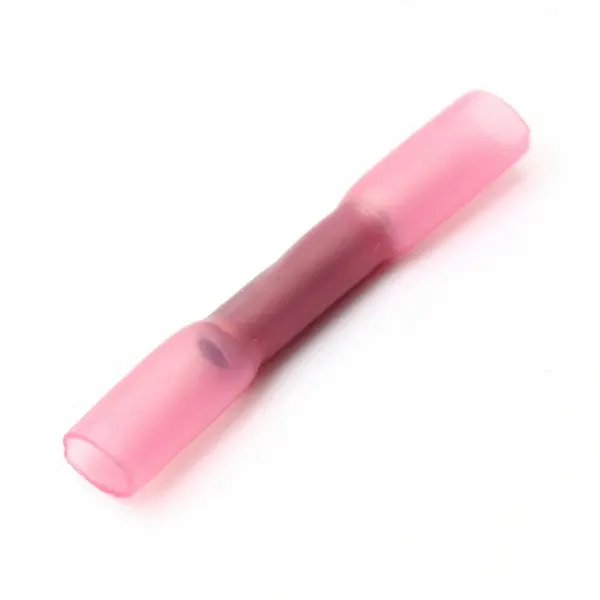 Red Heat Shrink Butt Splices – Adhesive-Lined for Moisture-Resistant Joints