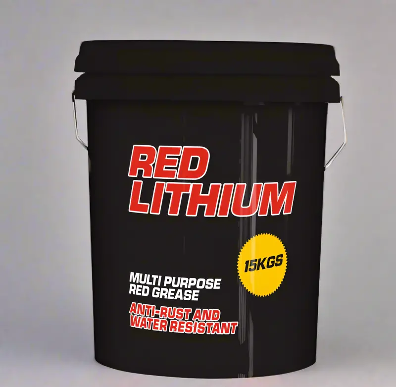 Red Lithium Complex Grease – Extra-Tacky Multipurpose Lubricant (Tube, Pail, or Barrel)