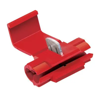 Red Low-Voltage Quick-Connect Terminals – 100-Pack