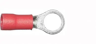 Red Ring Crimp Terminals – 4.3mm, Pack of 100