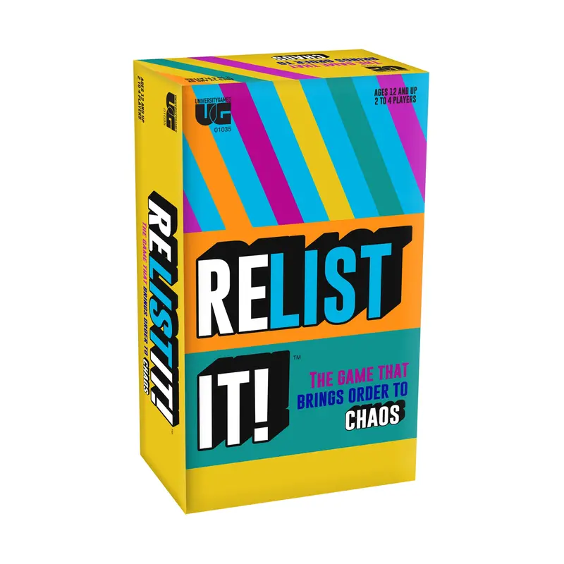 Relist It! Strategic Board Game of Order, Chaos, and Resource Control