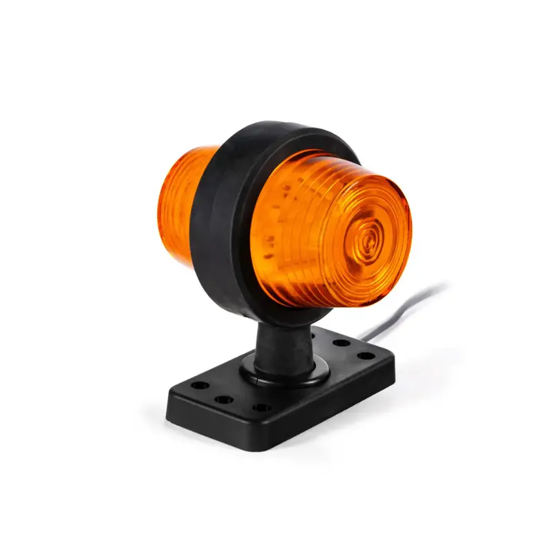 Retro-Style Fristom Amber LED Marker Light – Classic Automotive Design