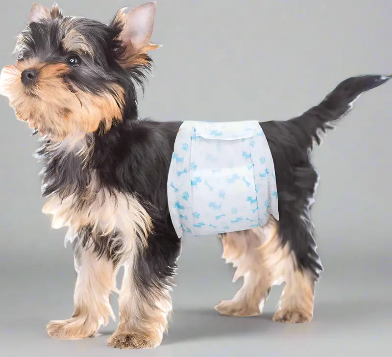 Reusable Male Dog Diapers – Washable Belly Bands for Small Breed Incontinence and Marking Control