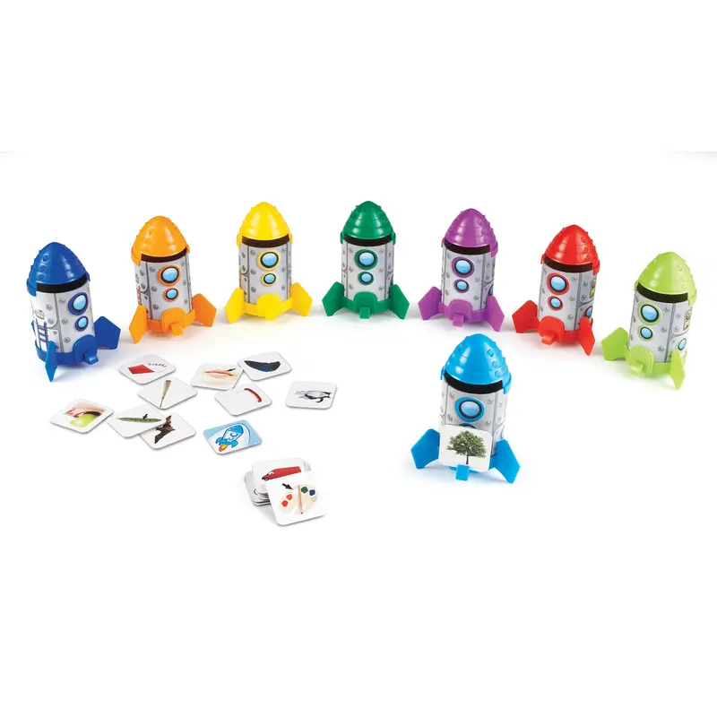 Rhyme & Sort Rockets – Phonics-Focused Matching Game for Early Literacy