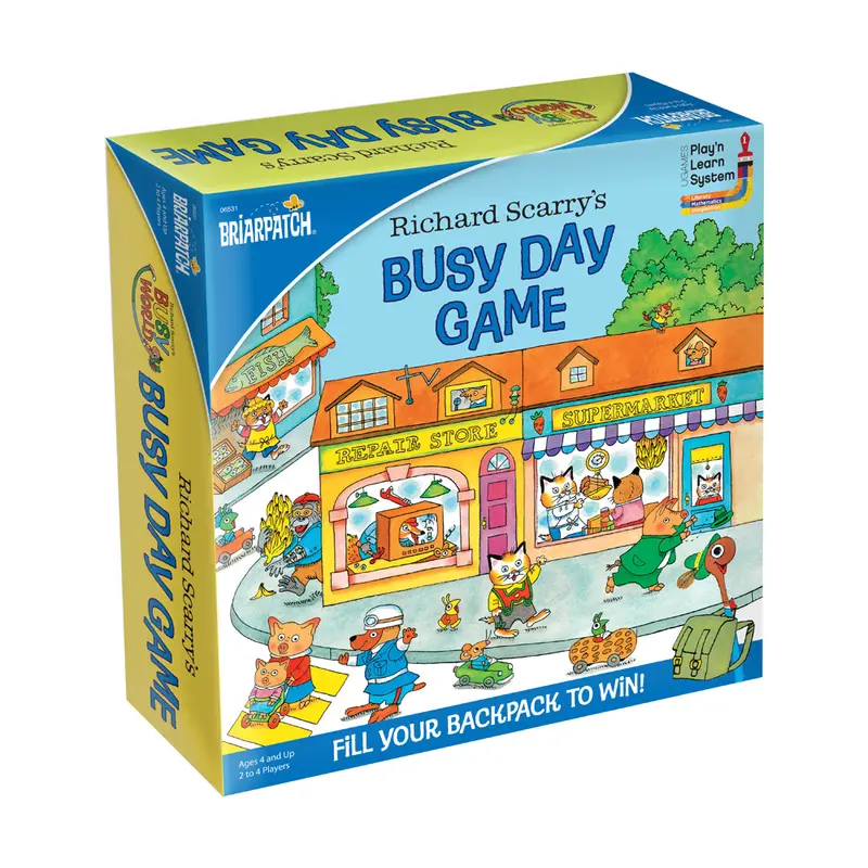 Richard Scarry’s Busy Day Interactive Learning Board Game