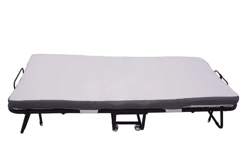 Rollaway Guest Bed with Integrated Mattress & Storage Cover – Reinforced Steel Portable Bed | FBD190