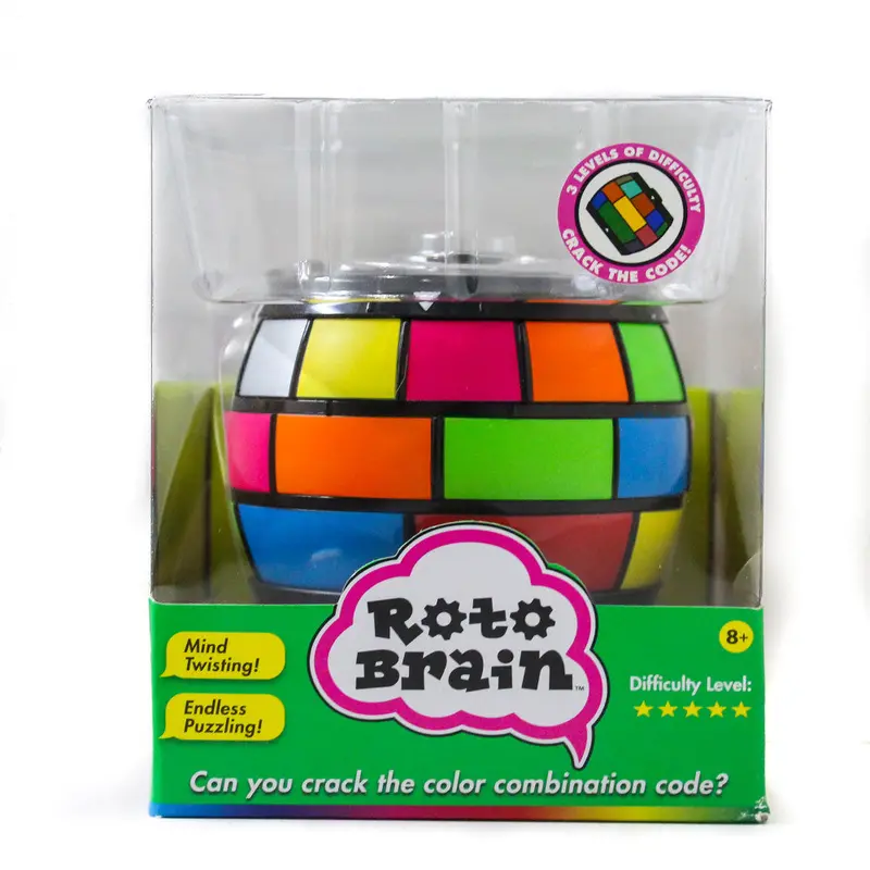 Roto Brain 3D Sphere Puzzle – Rotating Memory Challenge for Kids and Adults