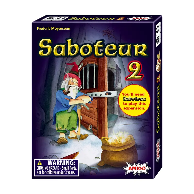 Saboteur 2 Expansion – Multiplayer Trickery Add-On for Saboteur Fans