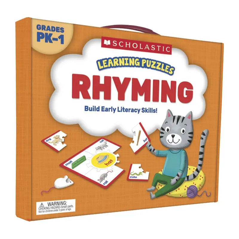 Scholastic Rhyming Puzzles – Phonics-Based Early Literacy Learning Game
