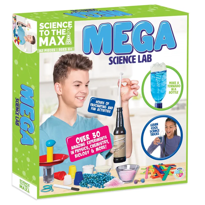 Science to the Max Mega Lab Kit – Comprehensive STEM Exploration Set