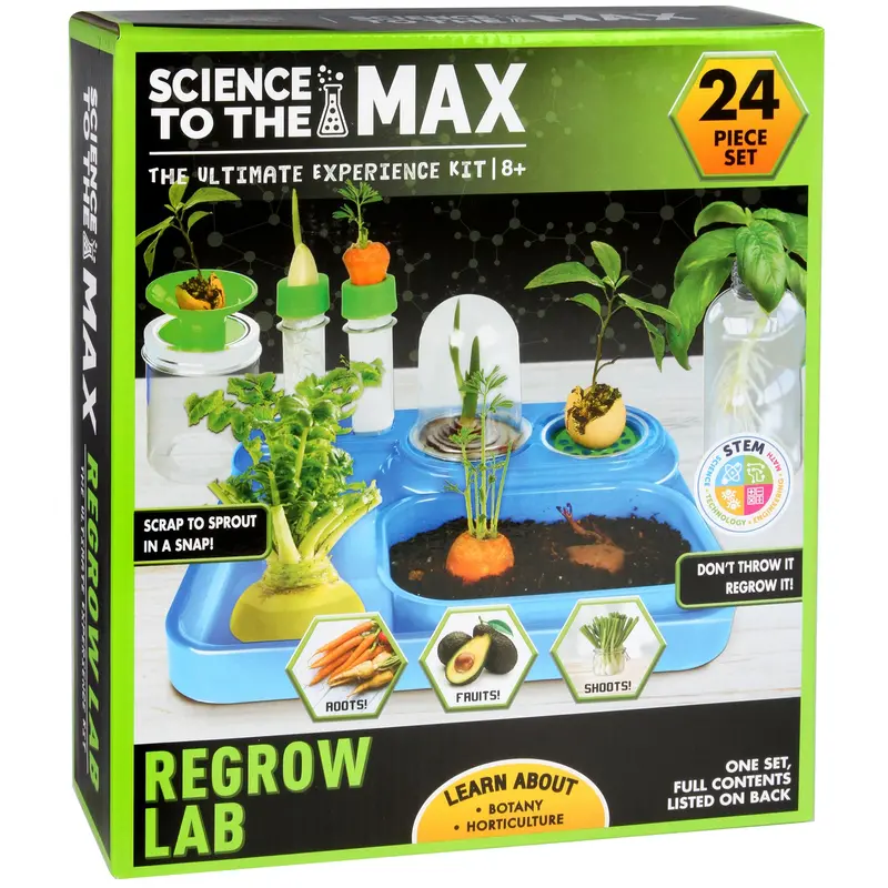 Science to the Max Regrow Lab – Sustainable Gardening & Plant Science Kit
