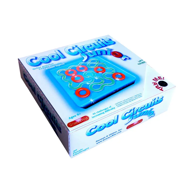 ScienceWiz Cool Circuits Junior – Award-Winning Logic Puzzle Game for Kids
