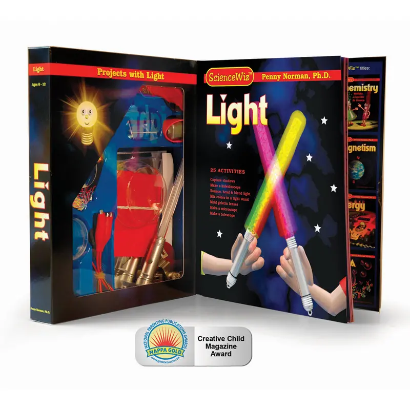 ScienceWiz Light Exploration Kit – Hands-On Optics Learning Set