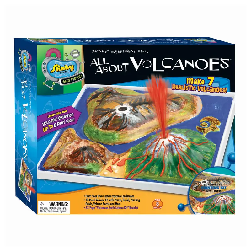 Scientific Explorer All About Volcanoes STEM Learning Kit